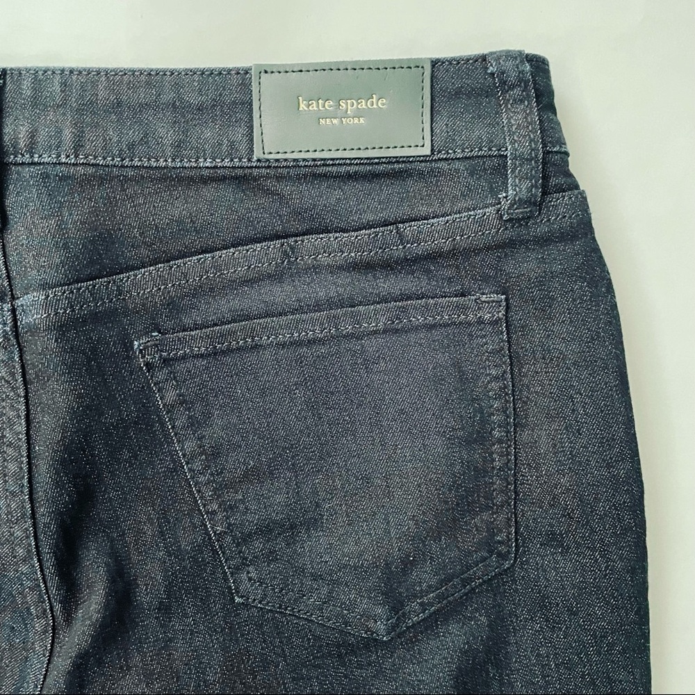 Kate Spade Brooke Street Skinny Jeans Dark Wash Denim 30 - Picture 8 of 8
